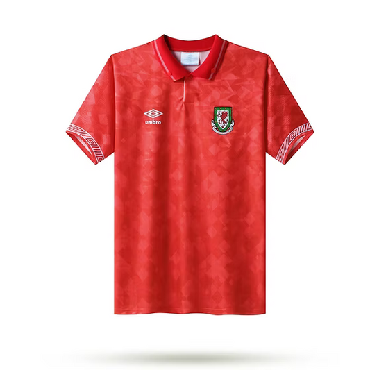 Retro Wales Home Shirt 1990/1992 - Retro Shirt Stories