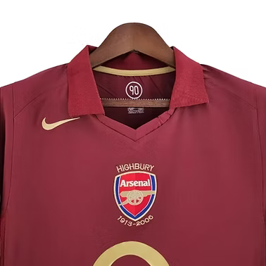 Retro Arsenal Away LS Shirt 2005/2006 - Time Warp Kits