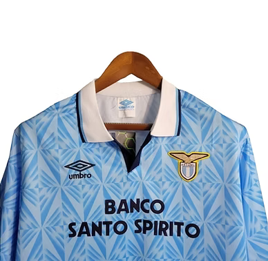 Retro Lazio Home Shirt 1989/1991 - Retro Shirt Stories
