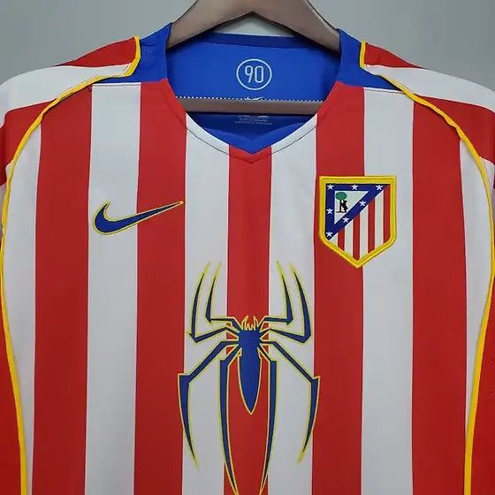 Retro Atlético Madrid Home Shirt 2004/2005 - Retro Shirt Stories