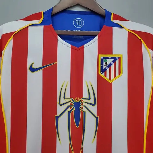 Retro Atlético Madrid Home Shirt 2004/2005 - Retro Shirt Stories