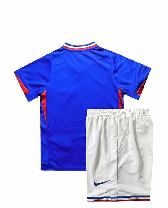 Euro 2024 France Home Kids Kit - Retro Shirt Stories