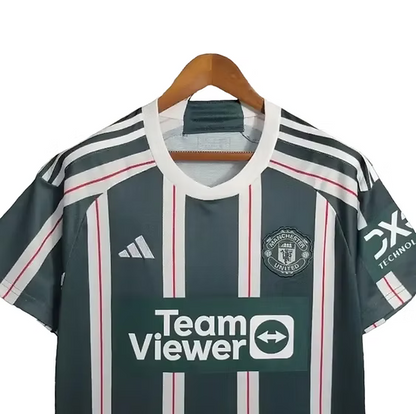 Manchester United Away Shirt 2023/2024 - Retro Shirt Stories