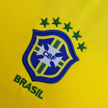 Retro Brazil Home Shirt 2004 - Retro Shirt Stories