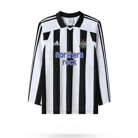 Retro Newcastle LS Home Shirt 2003/2005 - Retro Shirt Stories