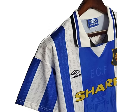 Retro Manchester United Away Shirt 1994/1996 - Retro Shirt Stories