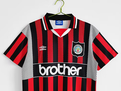Retro Manchester City Away Shirt 1994/1996 - Retro Shirt Stories