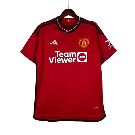 Manchester United Home Shirt 2023/2024 - Retro Shirt Stories