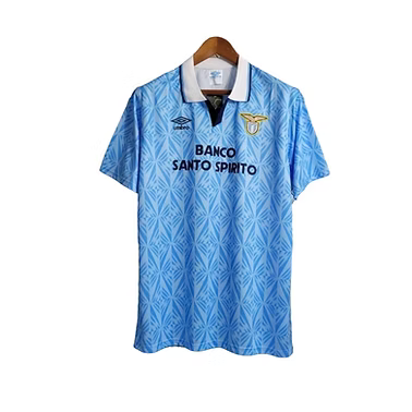 Retro Lazio Home Shirt 1989/1991 - Retro Shirt Stories