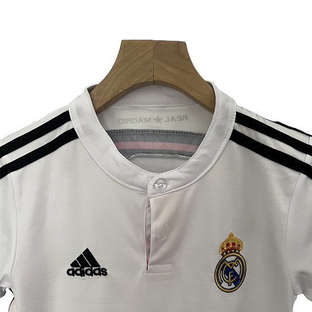 Retro Real Madrid Home Kids Kit 2014/2015 - Retro Shirt Stories