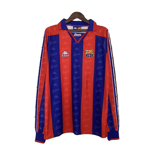 Retro Barcelona LS Home Shirt 1995/1997 - Retro Shirt Stories