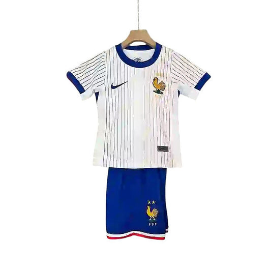 France Away Kids Kit 2024 - Retro Shirt Stories