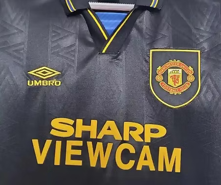 Retro Manchester United Away Shirt 1993/1995 - Retro Shirt Stories