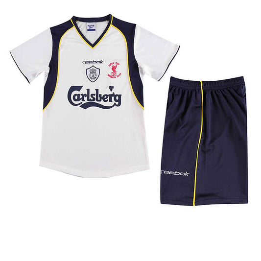 Retro Liverpool Away Kids Kit 2000/2001 - Retro Shirt Stories