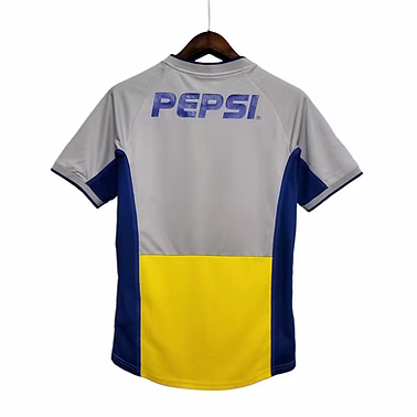 Retro Boca Juniors Away Shirt 2001/2002 - Retro Shirt Stories