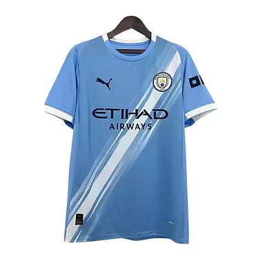 Manchester City Home Shirt 2025/2026 - Retro Shirt Stories