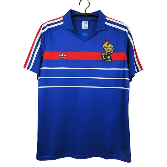 Retro France Home Shirt 1984 - Retro Shirt Stories