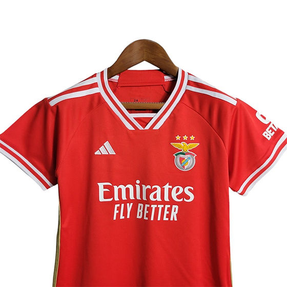 Benfica Home Kids Kit 2023/2024 - Retro Shirt Stories
