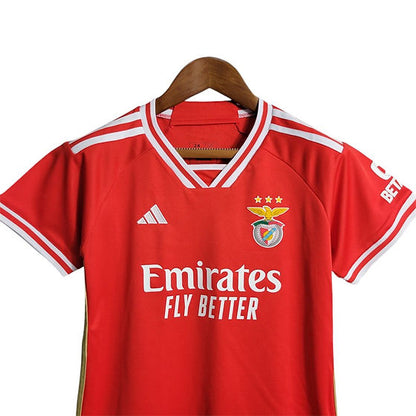 Benfica Home Kids Kit 2023/2024 - Retro Shirt Stories