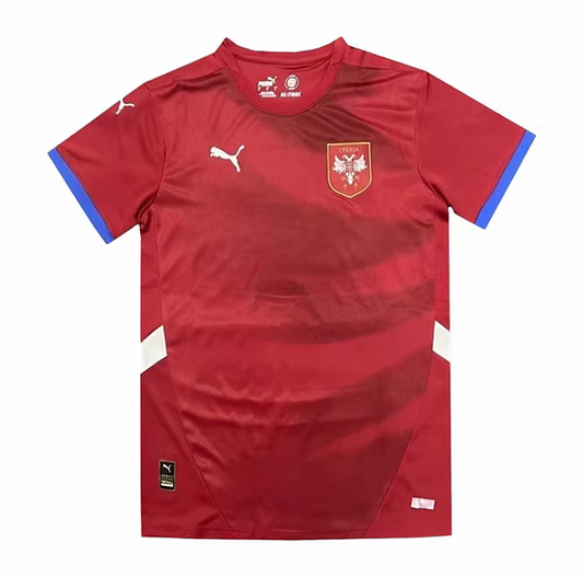 Serbia Away Shirt 2024 - Retro Shirt Stories