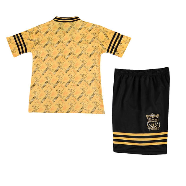 Retro Liverpool Away Kids Kit 1994/1996 - Retro Shirt Stories