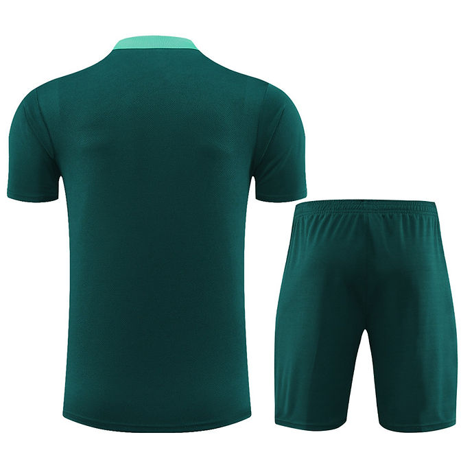 Portugal 2024 Kids Training Kit Green - Retro Shirt Stories