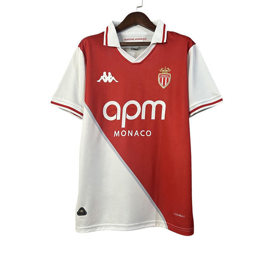 Monaco Home Shirt 2025/2026 - Retro Shirt Stories