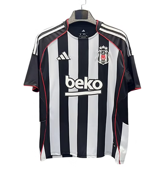 Beşiktaş Home Shirt 2025/2026 - Retro Shirt Stories