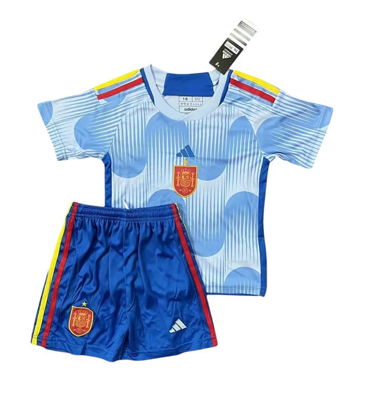 Spain Away Kids Kit 2022 - Retro Shirt Stories