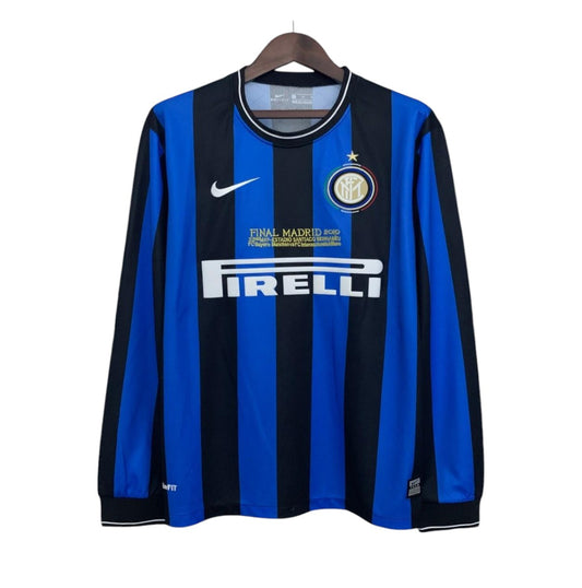 Retro Inter Milan LS Home Shirt CL Final Edition 2009/2010 - Retro Shirt Stories