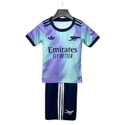 Arsenal 3rd Kids Kit 2024/2025 - Retro Shirt Stories
