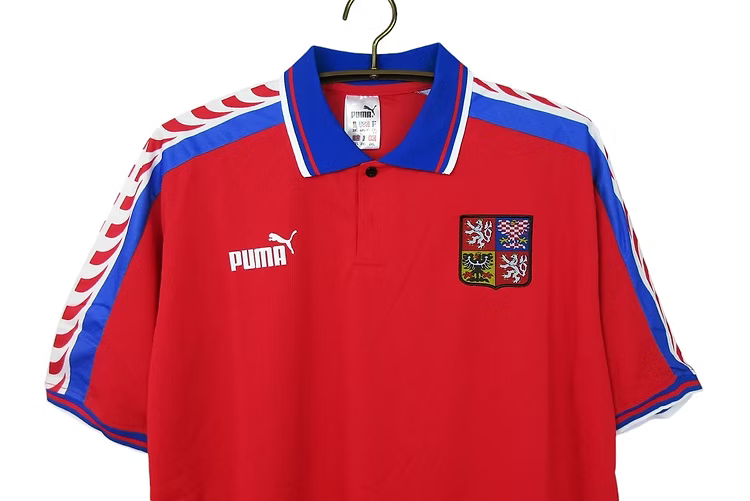 Retro Czech Republic Home Shirt 1996 - Retro Shirt Stories