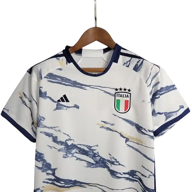 Italy Away Kids Kit 2023 - Retro Shirt Stories