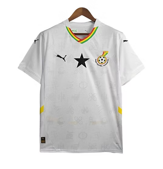 Ghana Home Shirt 2024 - Retro Shirt Stories