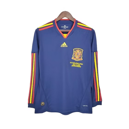 Retro Spain LS Away Shirt 2010 - Retro Shirt Stories