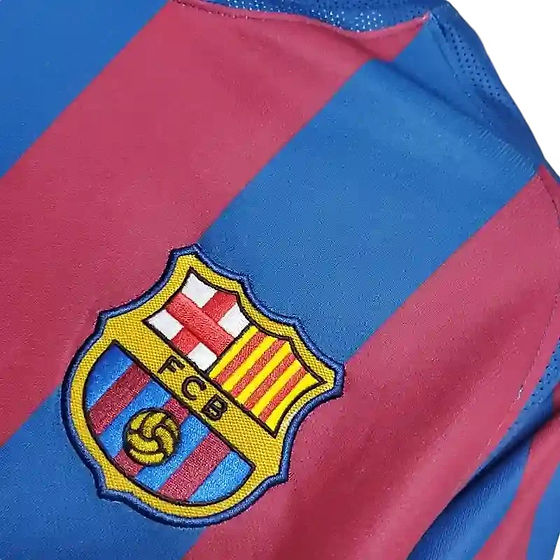Retro Barcelona Home Shirt 2005/2006 - Retro Shirt Stories
