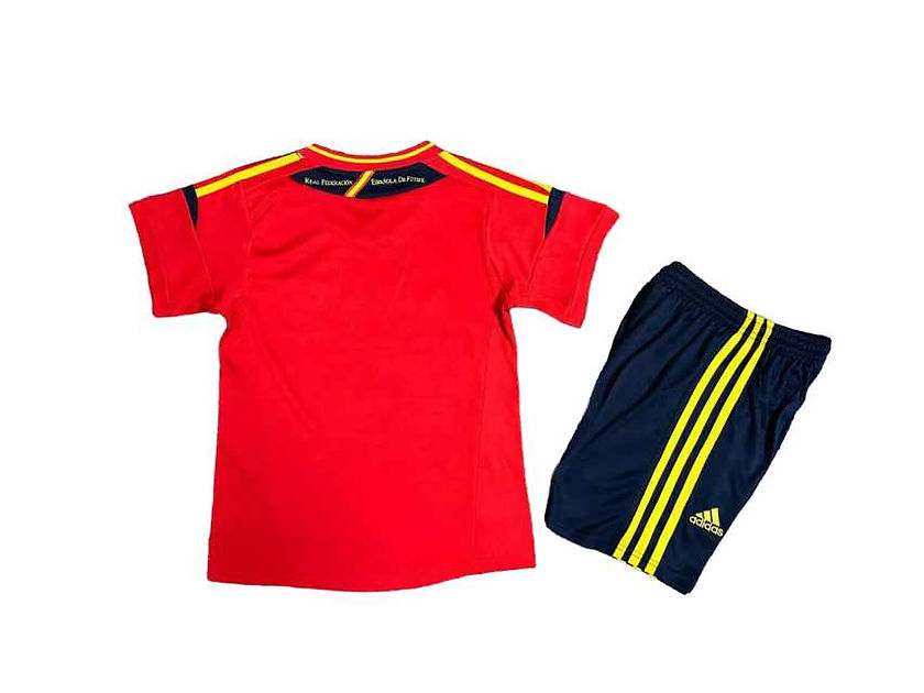 Retro Spain Home Kids Kit 2012 - Retro Shirt Stories