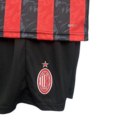 AC Milan Home Kids Kit 2025/2026 - Retro Shirt Stories