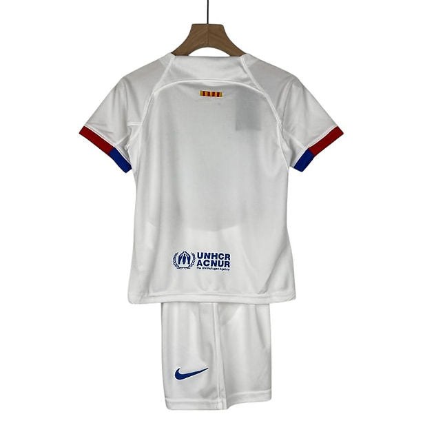 Barcelona Away Kids Kit 2023/2024 - Retro Shirt Stories