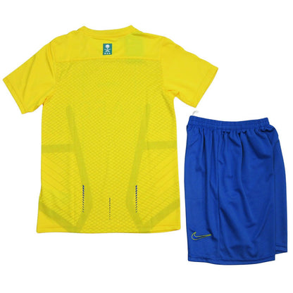 Al-Nassr Home Kids Kit 2023/2024 - Retro Shirt Stories
