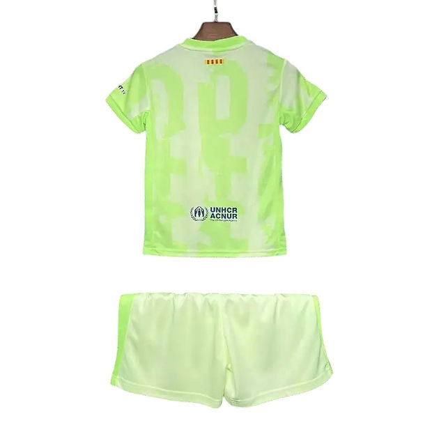 Barcelona 3rd Kids Kit 2024/2025 - Retro Shirt Stories