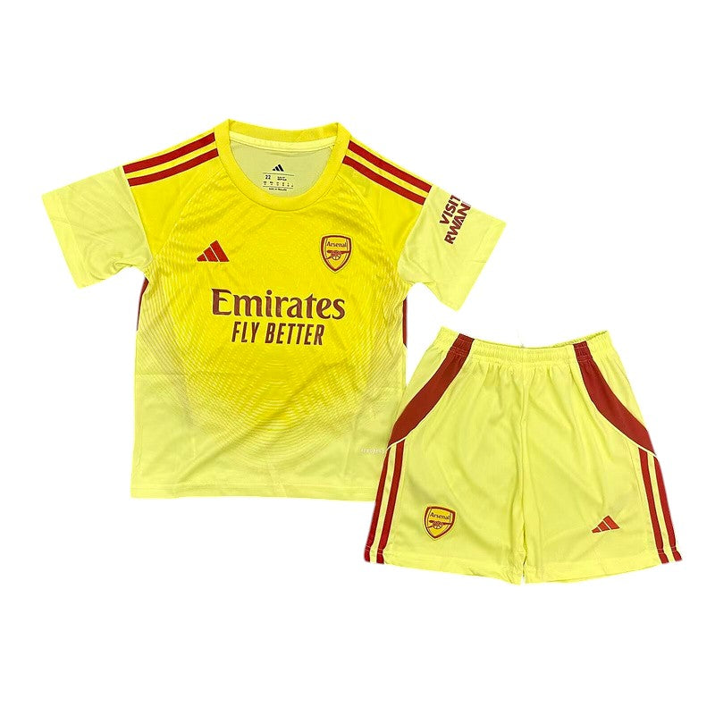 Arsenal GK Kids Kit 2025/2026 - Retro Shirt Stories