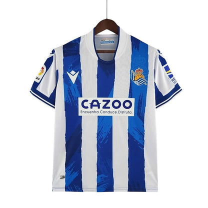 Real Sociedad Home Shirt 2022/2023 - Retro Shirt Stories