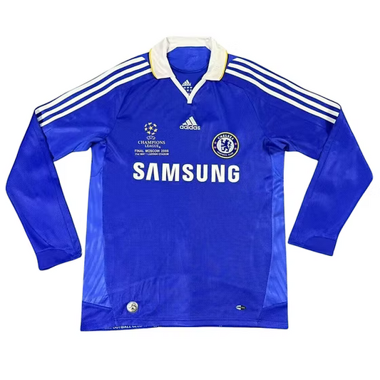 Chelsea LS Home CL Final Shirt 2008/2009 - Time Warp Kits