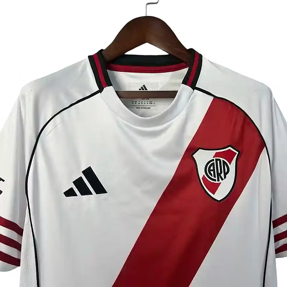 River Plate Home Shirt 2025/2026 - Retro Shirt Stories