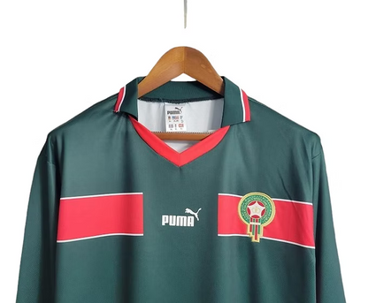 Retro Morocco LS Away Shirt 1998 - Retro Shirt Stories