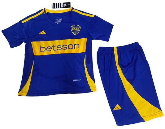 Boca Juniors Home Kids Kit 2024/2025 - Retro Shirt Stories