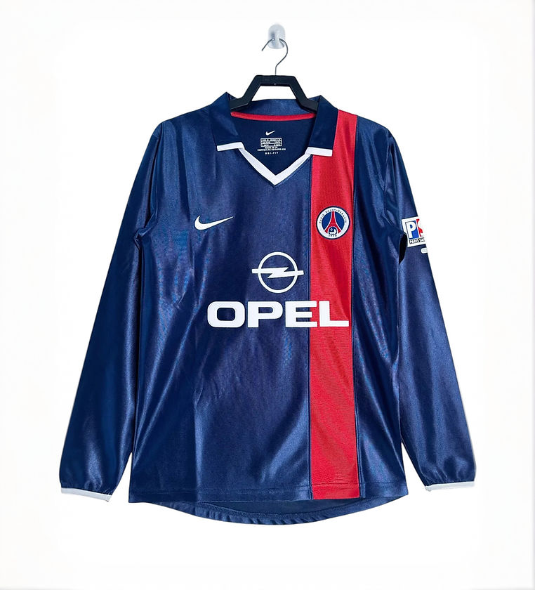 Retro PSG LS Home Shirt 2001/2002 - Retro Shirt Stories