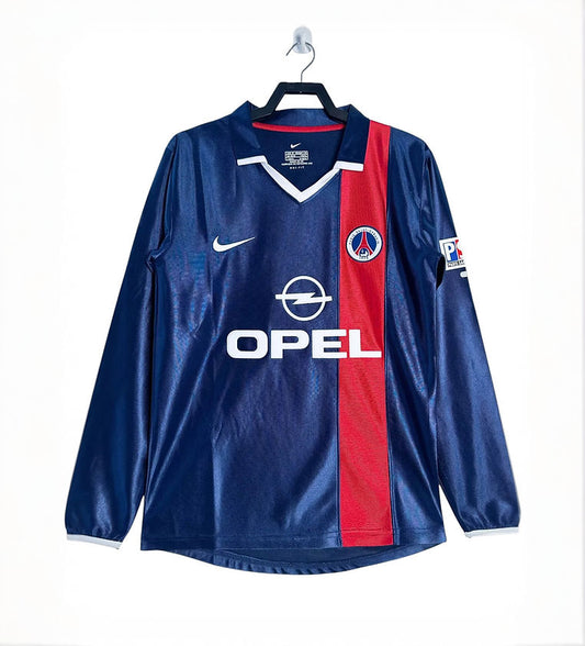 Retro PSG LS Home Shirt 2001/2002 - Retro Shirt Stories