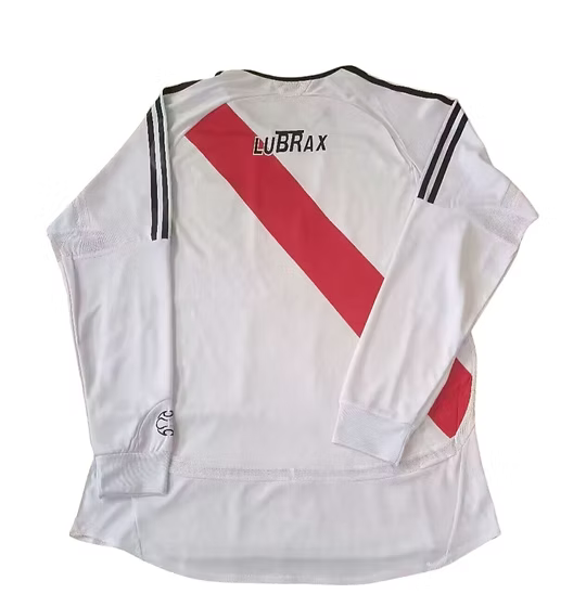 Retro River Plate LS Home Shirt 2006/2007 - Retro Shirt Stories